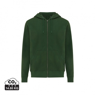 Logo trade advertising products image of: Iqoniq Abisko recycled cotton zip through hoodie
