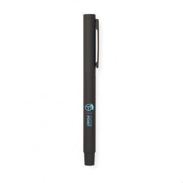 Logo trade promotional items picture of: VINGA Baltimore RCS recycled SS pen