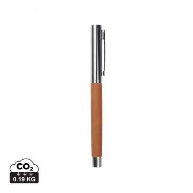 Logo trade promotional gifts image of: VINGA Bosler RCS recycled SS pen