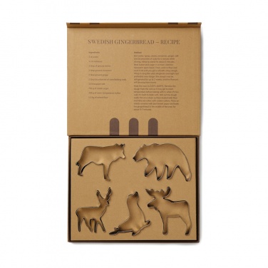 Logo trade promotional items picture of: VINGA Nordic big 5 cookie cutter 5-piece set