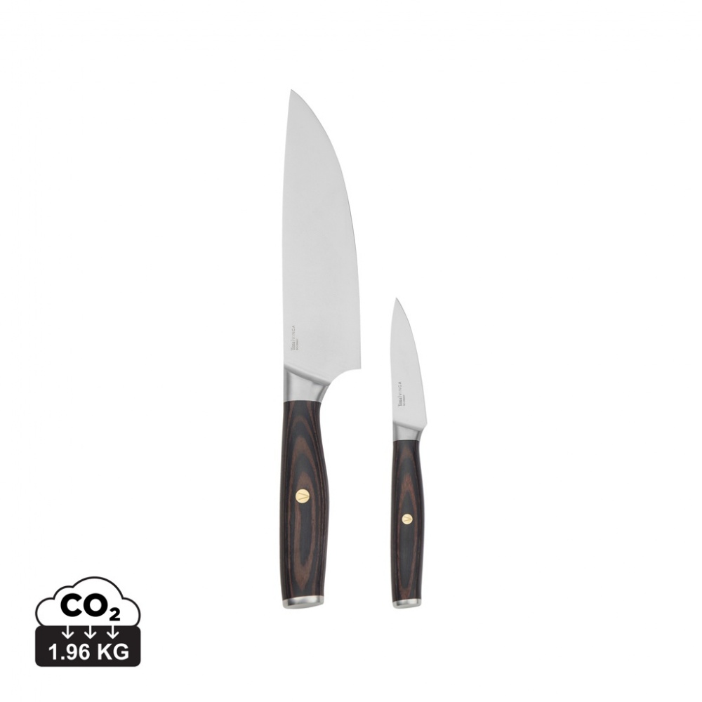 Logo trade business gift photo of: VINGA Tara RCS recycled steel chef's set