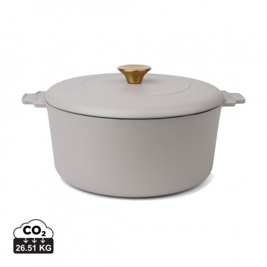 Logo trade corporate gifts picture of: VINGA Monte heritage cocotte 5.5 L