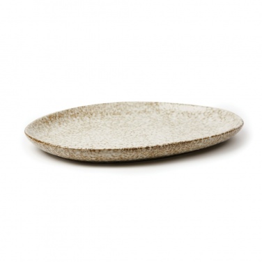 Logo trade promotional products picture of: VINGA Nuvem stoneware serving plate