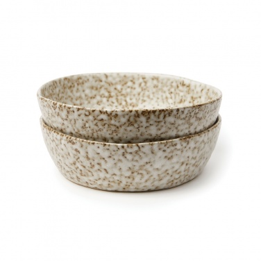 Logo trade promotional merchandise picture of: VINGA Nuvem stoneware mini bowl, 2 pcs set