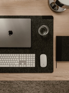 Logotrade promotional giveaway picture of: VINGA Albon GRS recycled felt desk pad