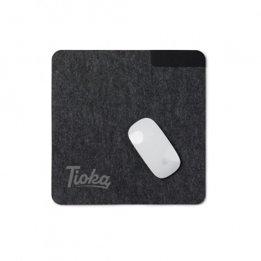 Logo trade promotional gifts image of: VINGA Albon GRS recycled felt mouse pad