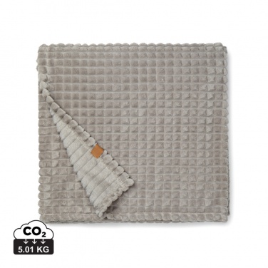 Logo trade business gifts image of: VINGA Branson GRS rpet blanket