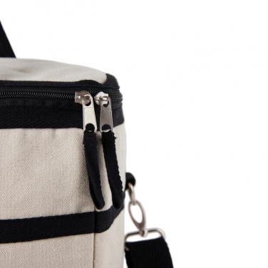 Logotrade promotional giveaway image of: VINGA Volonne AWARE™ recycled canvas cooler basket