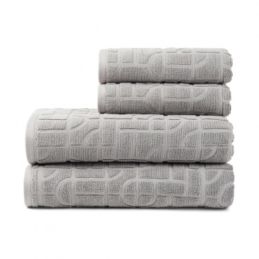 Logo trade promotional gifts image of: VINGA Verso OCS organic cotton towel, 4 pcs set