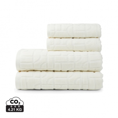 Logotrade promotional gift picture of: VINGA Verso OCS organic cotton towel, 4 pcs set