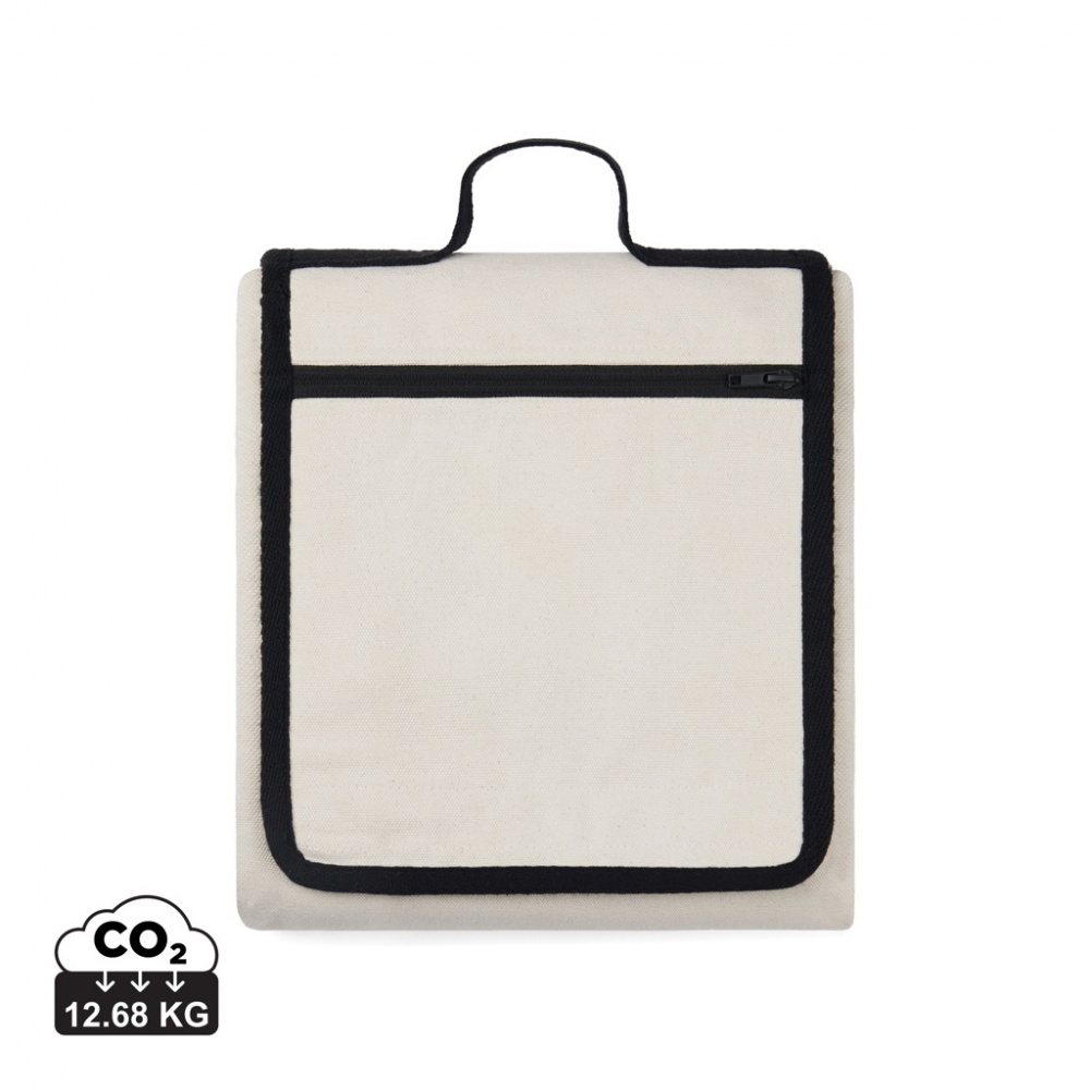Logotrade corporate gifts photo of: VINGA Volonne AWARE™ recycled canvas picnic blanket