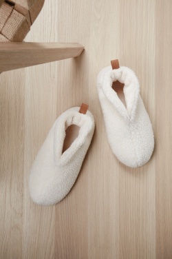 Logo trade promotional merchandise image of: VINGA Santos RCS recycled pet cosy slippers
