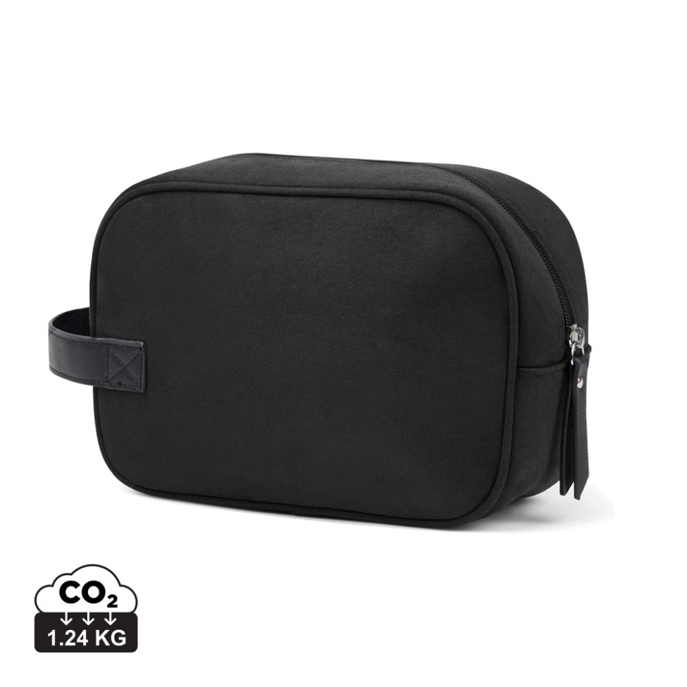 Logo trade promotional product photo of: VINGA Marlow RCS recycled polyester toiletry bag