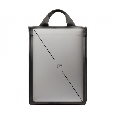 Logotrade corporate gift image of: VINGA Bermond RCS recycled PU backpack