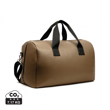 Logotrade promotional product image of: VINGA Bermond RCS recycled PU weekend bag