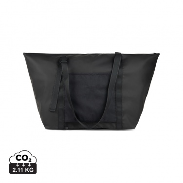 Logo trade corporate gift photo of: VINGA Livorno GRS recycled polyester weekend bag