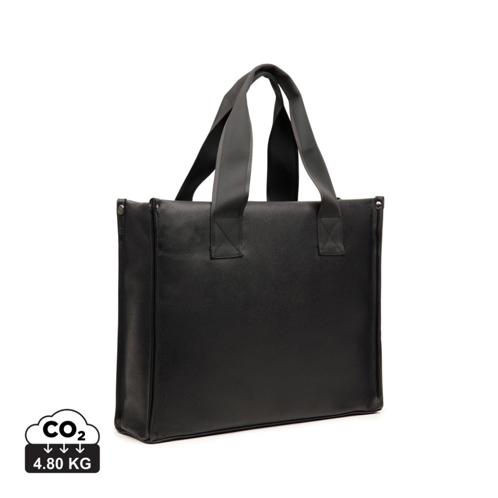 Logotrade promotional items photo of: VINGA Bermond RCS recycled PU tote bag