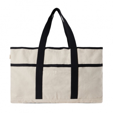Logotrade corporate gift picture of: VINGA Volonne AWARE™ recycled canvas beach bag