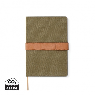 Logo trade promotional merchandise image of: VINGA Bosler RCS recycled paper notebook
