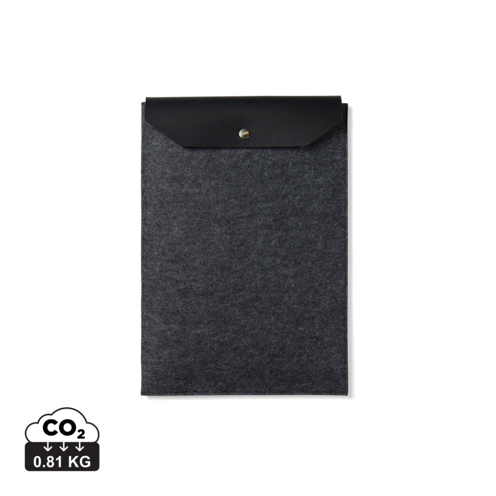 Logotrade corporate gift picture of: VINGA Albon GRS recycled felt 15" laptop sleeve