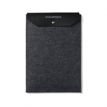 Logo trade promotional merchandise picture of: VINGA Albon GRS recycled felt 15" laptop sleeve