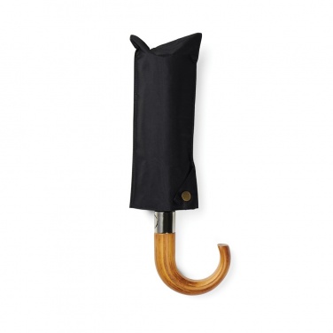 Logo trade promotional merchandise picture of: VINGA Bosler AWARE™ recycled pet 21" foldable umbrella