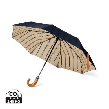 Logotrade promotional giveaways photo of: VINGA Bosler AWARE™ recycled pet 21" foldable umbrella