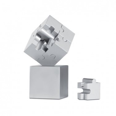 Logo trade business gifts image of: Metal 3D puzzle