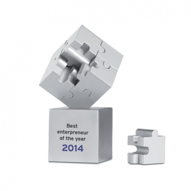 Logo trade promotional gifts picture of: Metal 3D puzzle