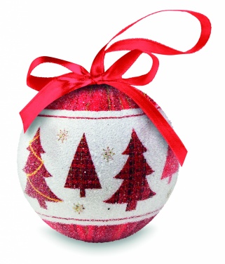 Logotrade promotional gift picture of: Christmas bauble in gift box