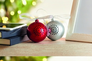 Logo trade promotional item photo of: Speaker Christmas ball