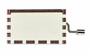 Logotrade corporate gift picture of: Wooden Christmas music box