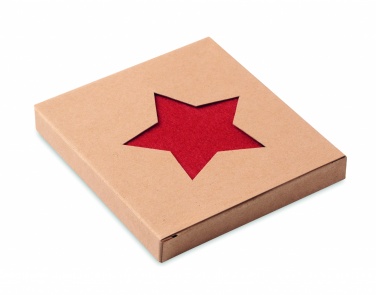 Logotrade corporate gift image of: RPET 4 felt coaster set