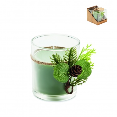 Logo trade advertising products image of: Christmas candle holder