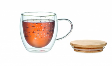 Logotrade promotional giveaway picture of: Double wall borosilicate mug