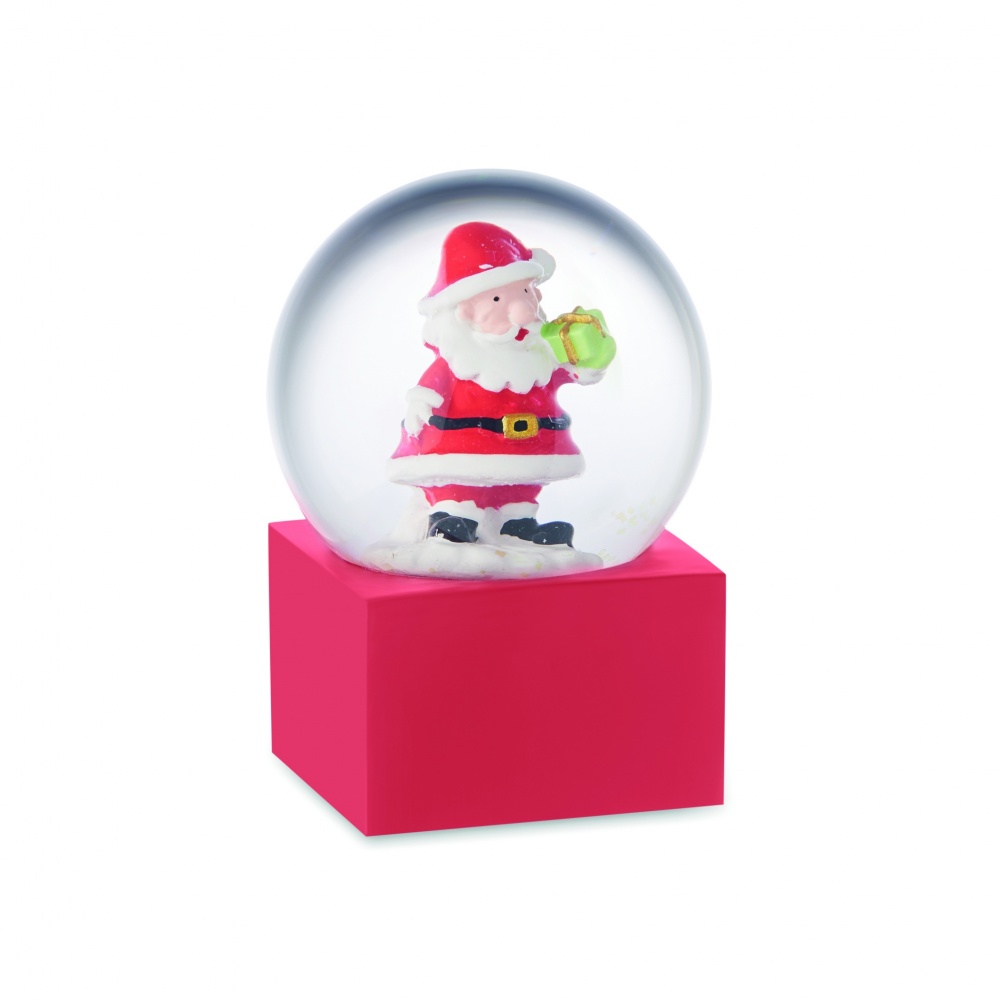Logo trade promotional gift photo of: Small snow ball glass ornament