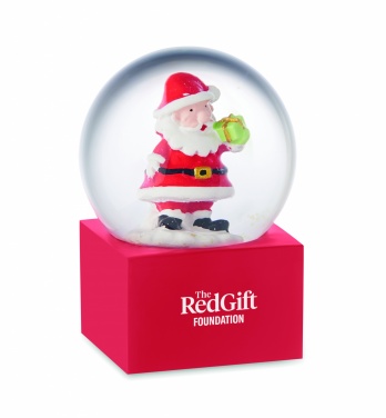 Logotrade promotional merchandise photo of: Small snow ball glass ornament
