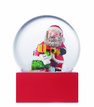 Logo trade promotional giveaways image of: Snow ball glass ornament
