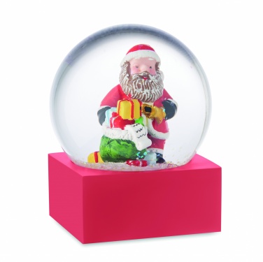 Logo trade business gift photo of: Snow ball glass ornament