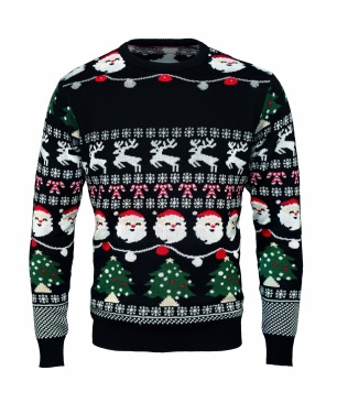 Logo trade promotional gifts picture of: Christmas LED sweater L/XL