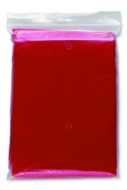 Logo trade business gift photo of: Foldable raincoat in polybag