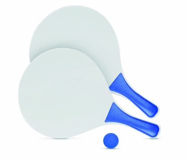Logo trade promotional giveaways image of: Beach tennis set