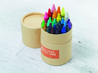 Logotrade promotional giveaway image of: 30 wax crayons