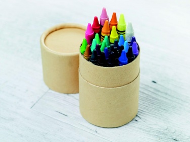 Logo trade promotional items picture of: 30 wax crayons