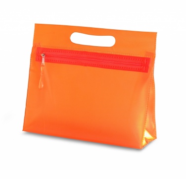 Logo trade promotional giveaways picture of: Transparent cosmetic pouch