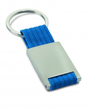 Logo trade promotional items image of: Metal rectangular key ring Espoo