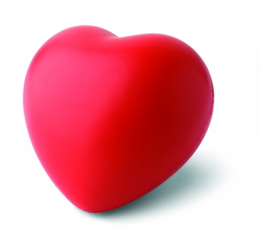Logo trade promotional gifts picture of: Anti-stress heart PU material