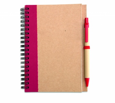 Logotrade corporate gifts photo of: B6 recycled notebook with pen