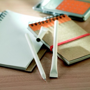 Logo trade promotional items image of: Recycled paper ball pen
