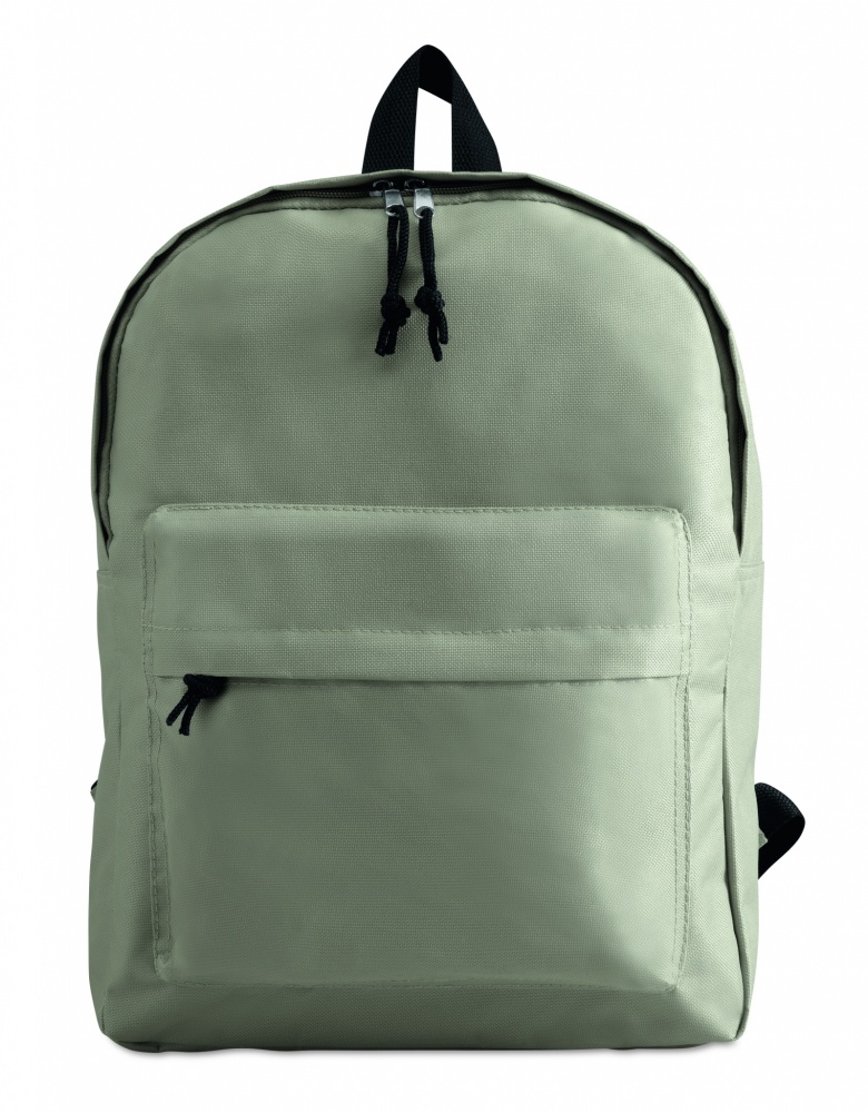 Logo trade promotional merchandise photo of: 600D polyester backpack